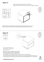 Preview for 12 page of fantastic furniture Bridge Bedside 1 Drawer Manual