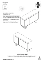 Preview for 16 page of fantastic furniture Bridge Buffet 3 Door Mk2 Oak Manual