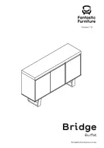 Предварительный просмотр 1 страницы fantastic furniture Bridge Buffet Manual