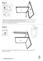 Предварительный просмотр 7 страницы fantastic furniture Bridge Buffet Manual