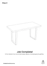 Preview for 6 page of fantastic furniture Bridge Dining Table Manual