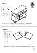 Предварительный просмотр 12 страницы fantastic furniture Bridge Assembly Instructions Manual