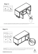 Предварительный просмотр 13 страницы fantastic furniture Bridge Assembly Instructions Manual