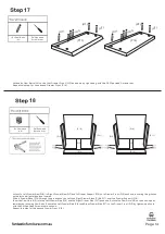 Предварительный просмотр 14 страницы fantastic furniture Bridge Assembly Instructions Manual