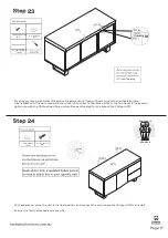 Предварительный просмотр 17 страницы fantastic furniture Bridge Assembly Instructions Manual