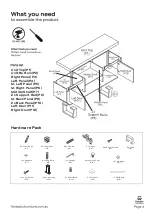 Предварительный просмотр 4 страницы fantastic furniture Bridge Manual