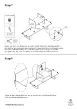 Предварительный просмотр 8 страницы fantastic furniture Bridge Manual