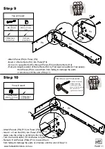 Предварительный просмотр 11 страницы fantastic furniture BUSSY BUNK BED MK 2 Assembly Instructions Manual