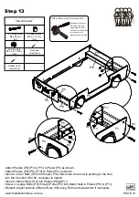 Предварительный просмотр 13 страницы fantastic furniture BUSSY BUNK BED MK 2 Assembly Instructions Manual