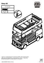 Предварительный просмотр 33 страницы fantastic furniture BUSSY BUNK BED MK 2 Assembly Instructions Manual