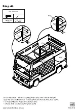 Предварительный просмотр 34 страницы fantastic furniture BUSSY BUNK BED MK 2 Assembly Instructions Manual