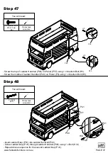 Предварительный просмотр 37 страницы fantastic furniture BUSSY BUNK BED MK 2 Assembly Instructions Manual