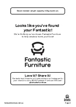 Предварительный просмотр 2 страницы fantastic furniture Buzz Student Desk Manual