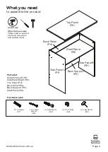 Preview for 4 page of fantastic furniture Buzz Student Desk Manual