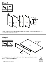 Предварительный просмотр 5 страницы fantastic furniture Buzz Student Desk Manual