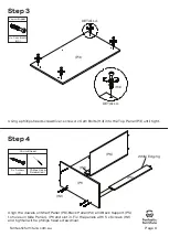 Предварительный просмотр 6 страницы fantastic furniture Buzz Student Desk Manual