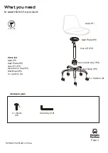 Preview for 12 page of fantastic furniture Buzz Student Desk Manual