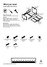 Preview for 4 page of fantastic furniture CABIN TODDLER BED Manual