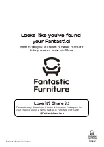 Предварительный просмотр 2 страницы fantastic furniture Carlotta Sofa 2 STR Manual