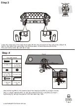 Предварительный просмотр 6 страницы fantastic furniture Carlotta Sofa 3 STR Quick Start Manual