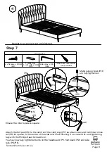 Предварительный просмотр 9 страницы fantastic furniture Carrington Manual