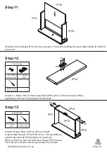 Preview for 10 page of fantastic furniture Cloud Dresser Mirror Set 1 Drawer Manual