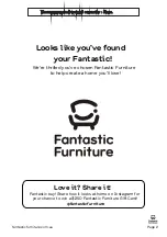 Предварительный просмотр 2 страницы fantastic furniture Coda Assembly Instructions Manual