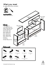 Предварительный просмотр 4 страницы fantastic furniture CODY DESK HUTCH Manual