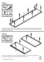 Предварительный просмотр 5 страницы fantastic furniture CODY DESK HUTCH Manual