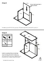 Предварительный просмотр 7 страницы fantastic furniture CODY DESK HUTCH Manual