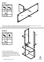 Предварительный просмотр 8 страницы fantastic furniture CODY DESK HUTCH Manual