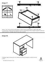 Предварительный просмотр 12 страницы fantastic furniture Cody Desk Student 2 Drawer Manual