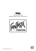 Предварительный просмотр 21 страницы fantastic furniture COMO BEDSIDE 2 DRW Manual