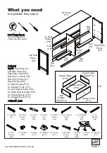 Предварительный просмотр 23 страницы fantastic furniture COMO BEDSIDE 2 DRW Manual