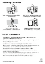 Preview for 3 page of fantastic furniture COMO DESK HUTCH Manual