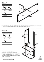 Preview for 8 page of fantastic furniture COMO DESK HUTCH Manual