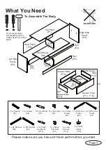 Предварительный просмотр 3 страницы fantastic furniture COMO LOWLINE SMALL Assembly Instructions Manual