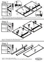 Предварительный просмотр 4 страницы fantastic furniture COMO LOWLINE SMALL Assembly Instructions Manual