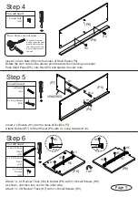 Предварительный просмотр 5 страницы fantastic furniture COMO LOWLINE SMALL Assembly Instructions Manual