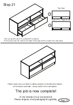 Предварительный просмотр 11 страницы fantastic furniture COMO LOWLINE SMALL Assembly Instructions Manual