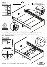 Предварительный просмотр 7 страницы fantastic furniture COMO Queen Bed Assembly Instructions Manual