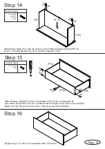 Предварительный просмотр 10 страницы fantastic furniture COMO Queen Bed Assembly Instructions Manual