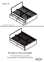 Предварительный просмотр 12 страницы fantastic furniture COMO Queen Bed Assembly Instructions Manual