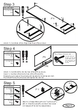 Предварительный просмотр 5 страницы fantastic furniture COMO ROBE 2 DOOR Assembly Instructions Manual