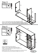 Предварительный просмотр 7 страницы fantastic furniture COMO ROBE 2 DOOR Assembly Instructions Manual