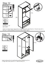 Предварительный просмотр 9 страницы fantastic furniture COMO ROBE 2 DOOR Assembly Instructions Manual