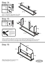 Предварительный просмотр 10 страницы fantastic furniture COMO ROBE 2 DOOR Assembly Instructions Manual