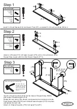 Предварительный просмотр 4 страницы fantastic furniture COMO Single Bed Assembly Instructions Manual