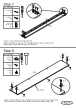 Предварительный просмотр 6 страницы fantastic furniture COMO Single Bed Assembly Instructions Manual