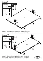 Предварительный просмотр 7 страницы fantastic furniture COMO Single Bed Assembly Instructions Manual